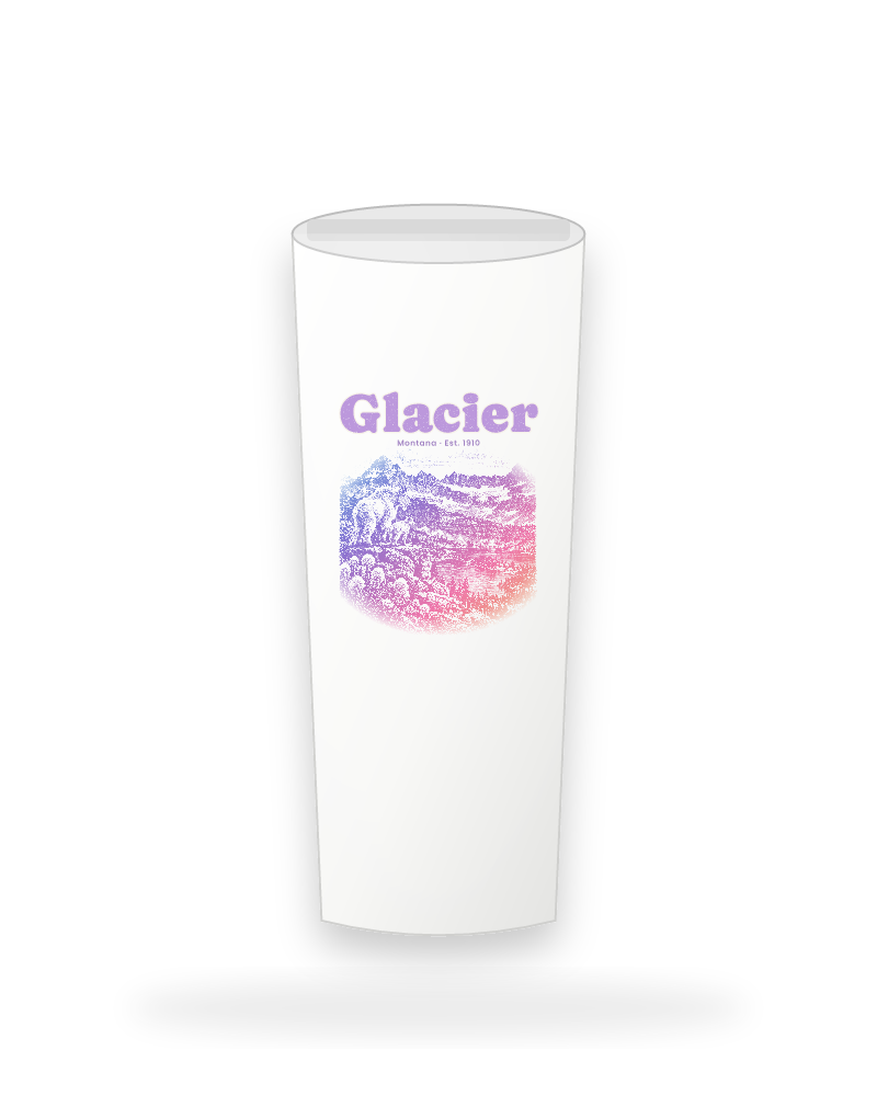 Glacier Logan Pass Goats Insulated Tumbler 20oz