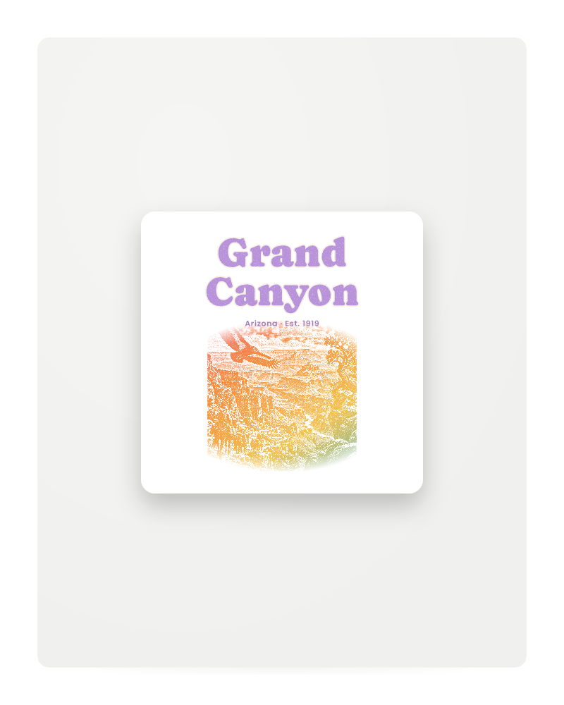 Grand Canyon Bright Angel Mules Fridge Magnet