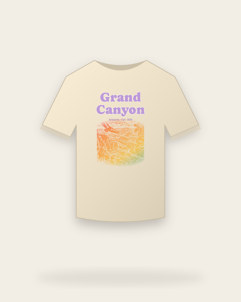 Grand Canyon Bright Angel Mules Classic Tee