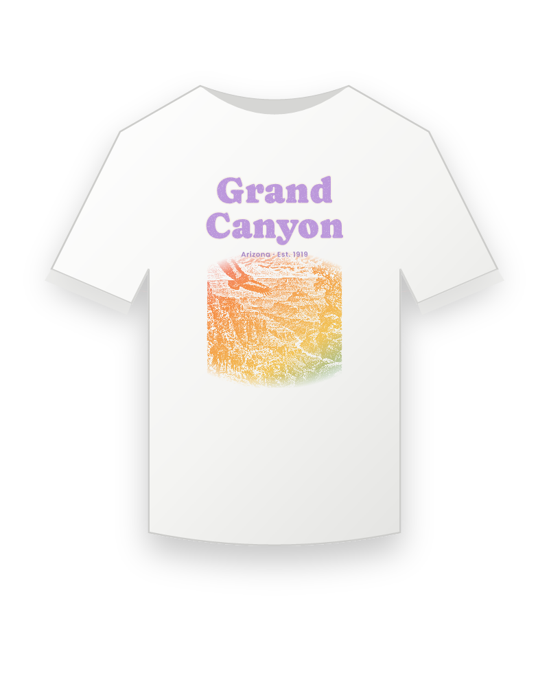 Grand Canyon Bright Angel Mules Youth Tee
