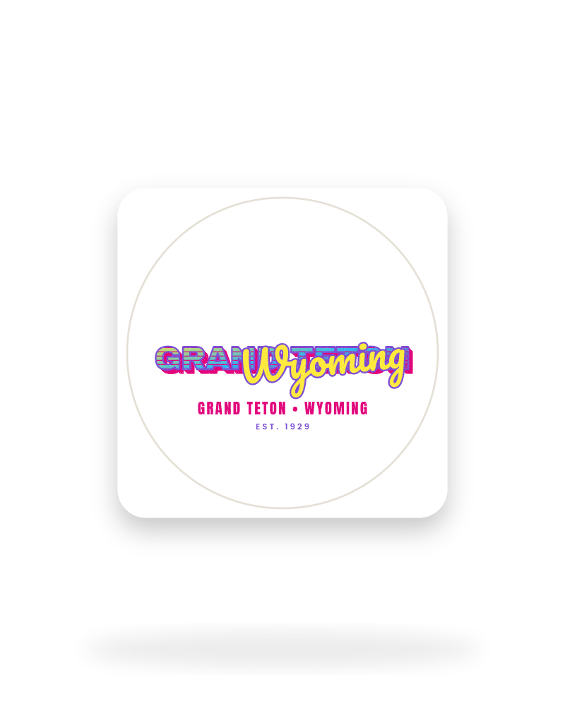 Grand Teton Music TV Kiss-Cut Sticker