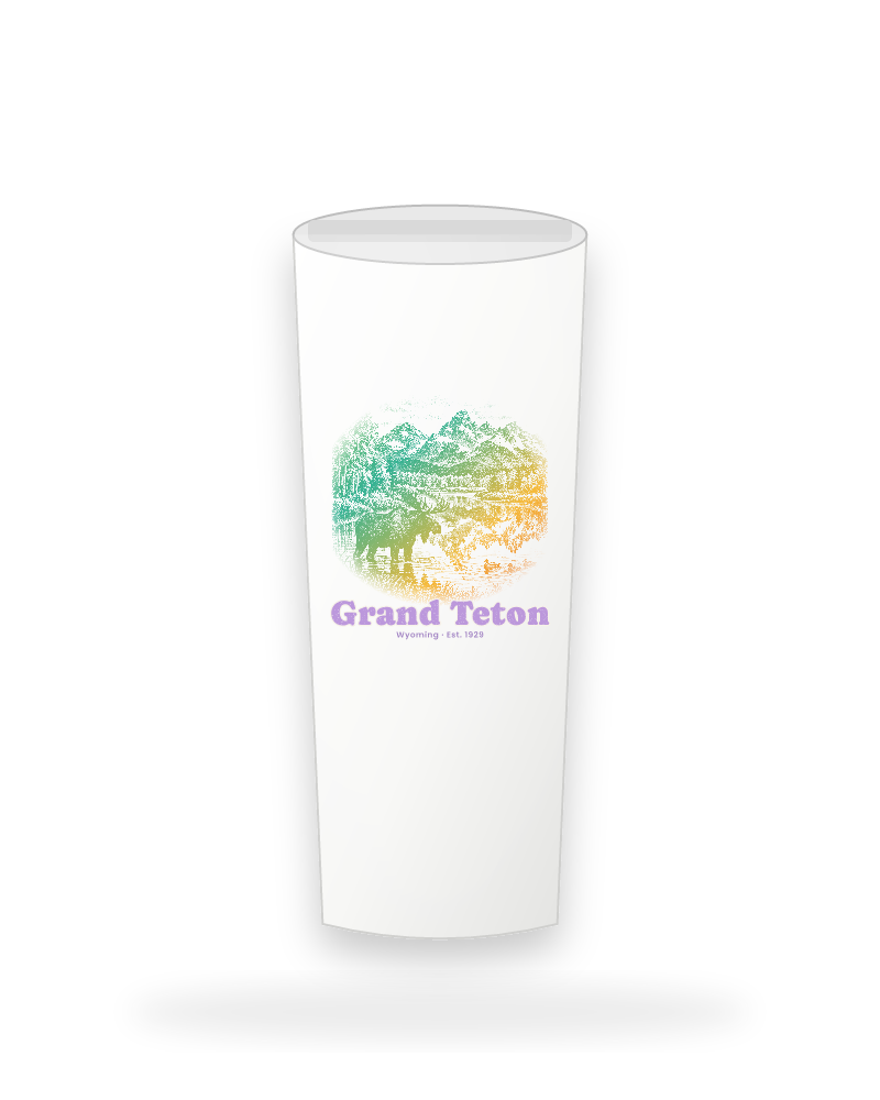 Grand Teton Oxbow Bend Moose Insulated Tumbler 20oz
