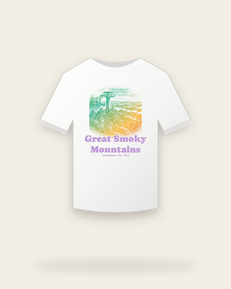 Great Smoky Mountains Clingmans Dome Youth Tee