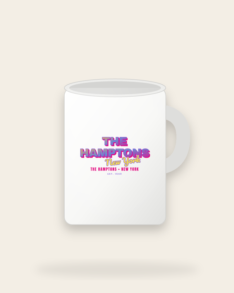 The Hamptons Music TV Ceramic Mug 15oz