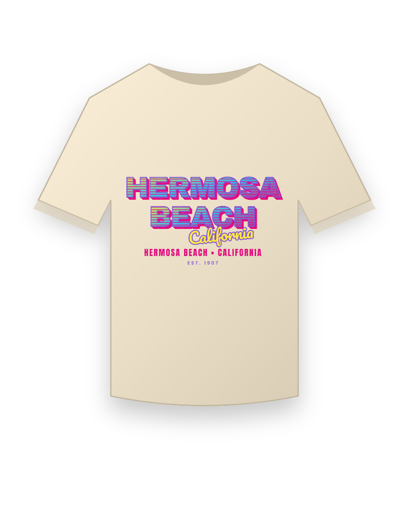 Hermosa Beach Music TV Classic Tee