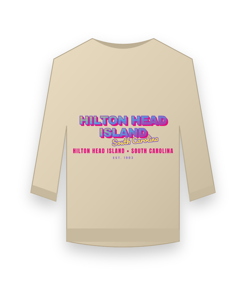Hilton Head Island Music TV Crewneck Sweatshirt