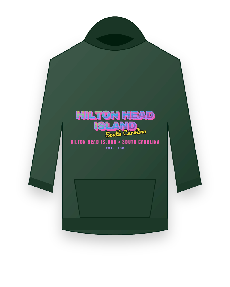 Hilton Head Island Music TV Hooded Sweatshirt