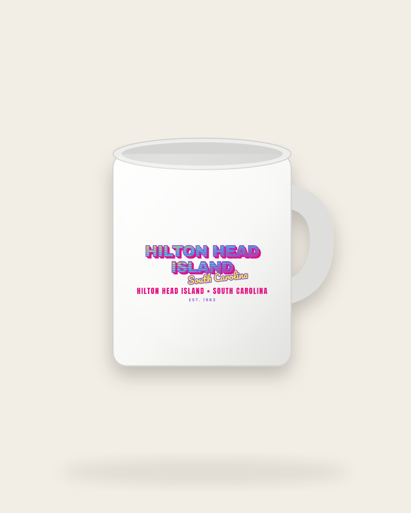 Hilton Head Island Music TV Ceramic Mug 11oz