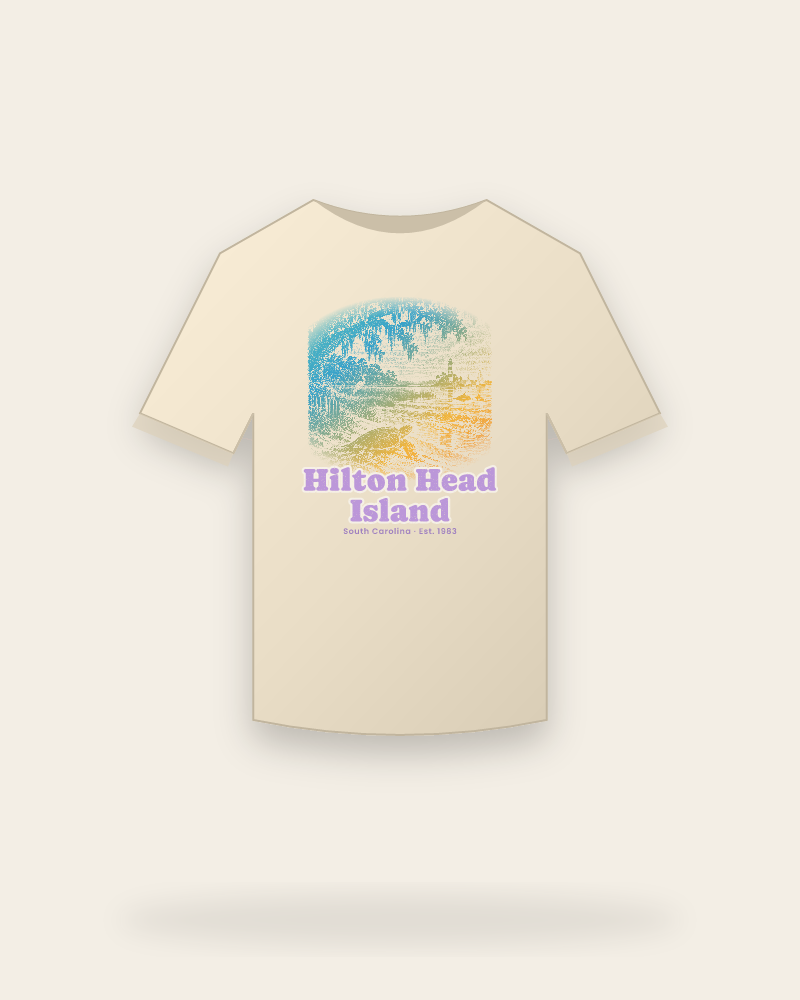 Hilton Head Island Loggerhead Dawn Classic Tee
