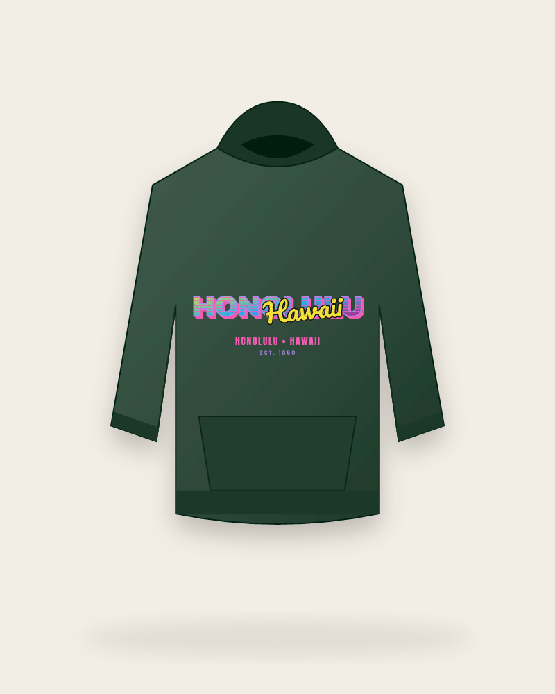 Honolulu Music TV Hooded Sweatshirt