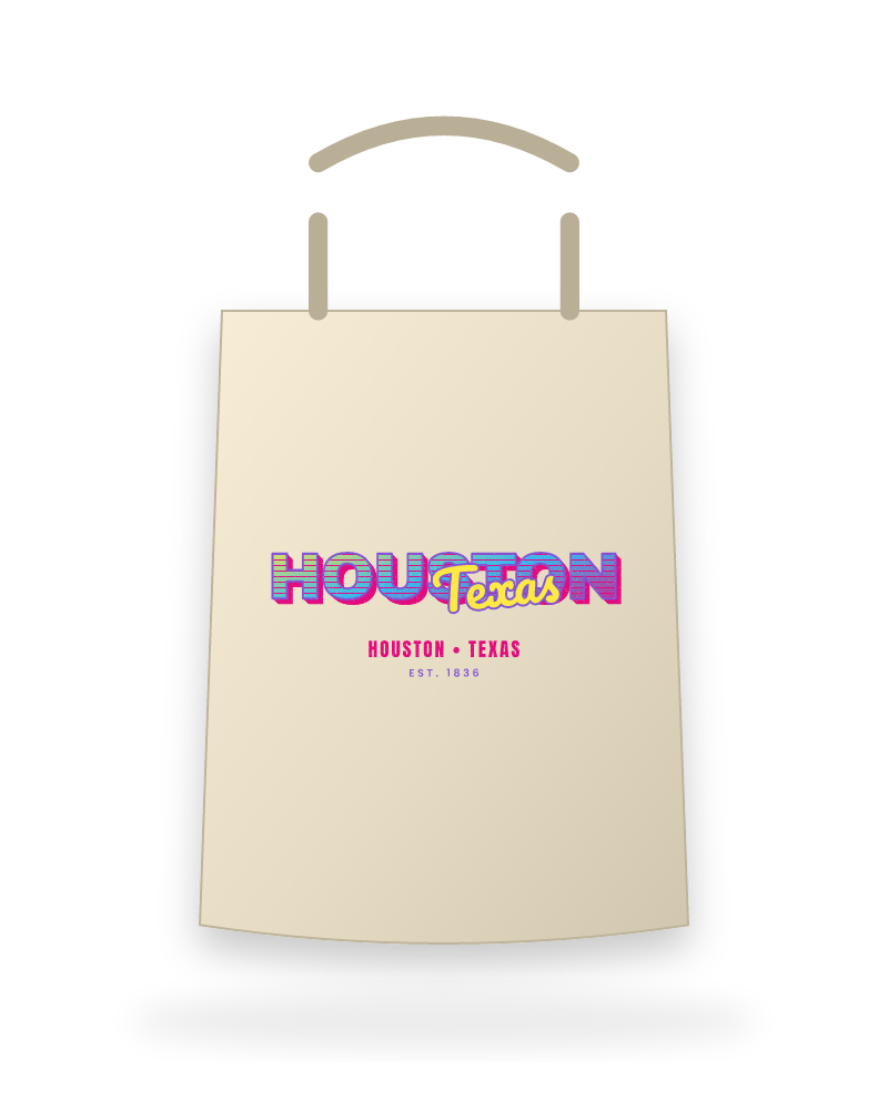 Houston Music TV Canvas Tote