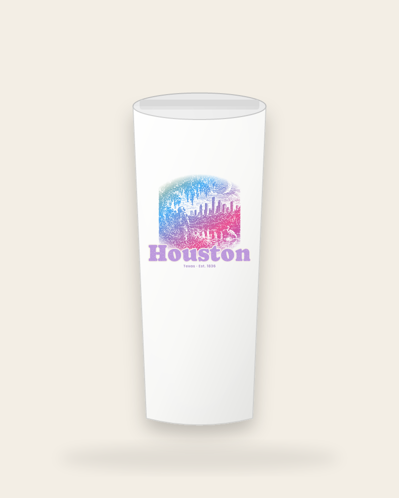 Houston Bayou Moon Insulated Tumbler 20oz
