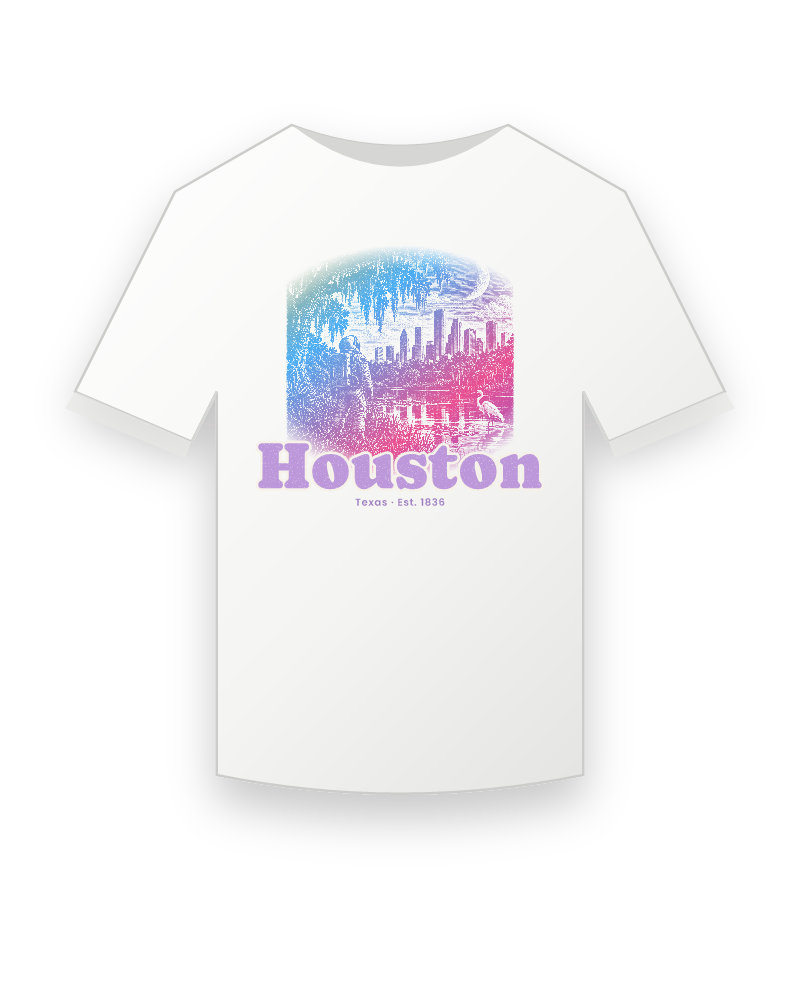 Houston Bayou Moon Youth Tee