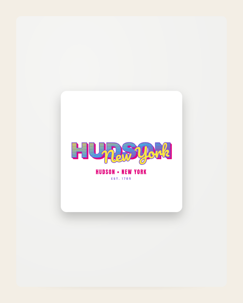 Hudson Music TV Fridge Magnet