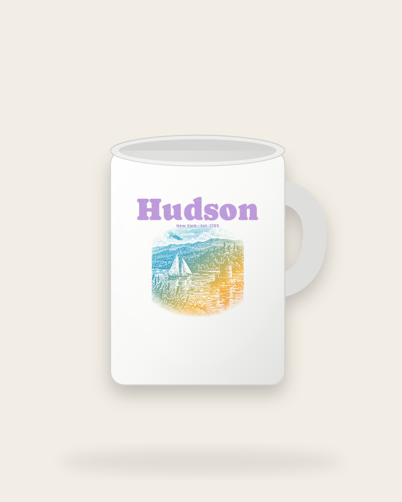 Hudson River Lighthouse Ceramic Mug 15oz
