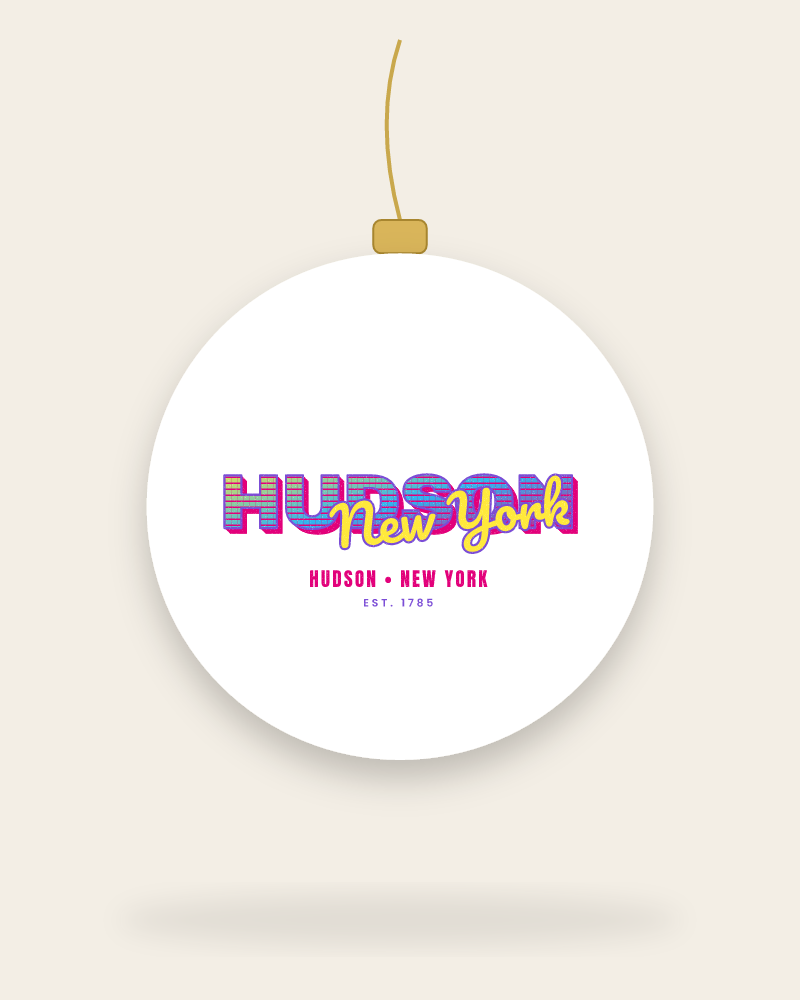 Hudson Music TV Ceramic Ornament