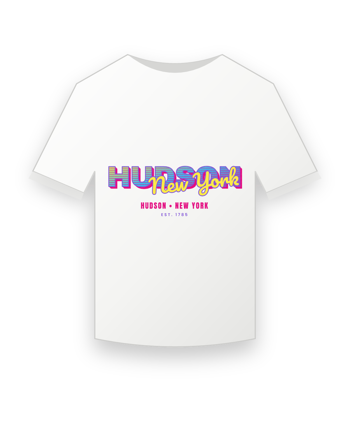 Hudson Music TV Youth Tee in White