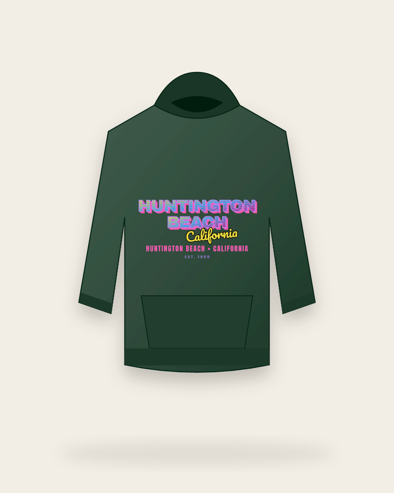 Huntington Beach Music TV Hooded Sweatshirt