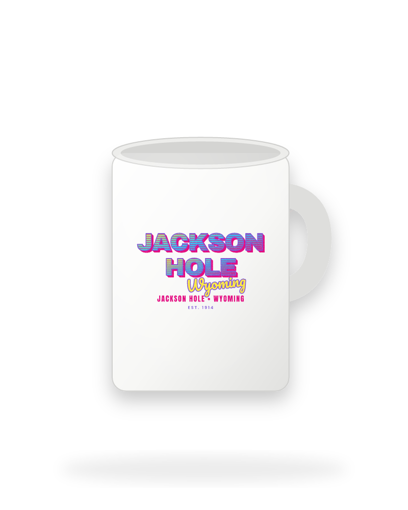 Jackson Hole Music TV Ceramic Mug 15oz