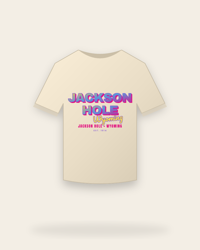 Jackson Hole Music TV Organic Cotton Tee
