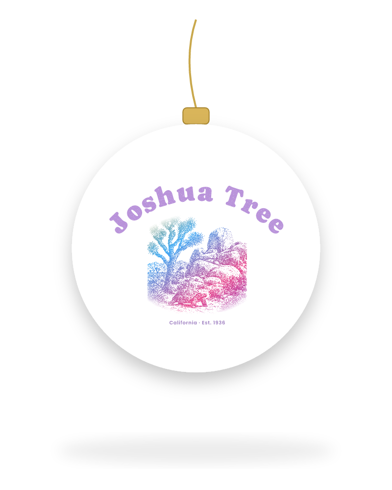 Joshua Tree Joshua Tree & Tortoise Ceramic Ornament
