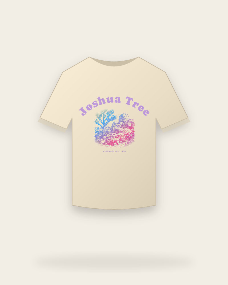 Joshua Tree Joshua Tree & Tortoise Organic Cotton Tee