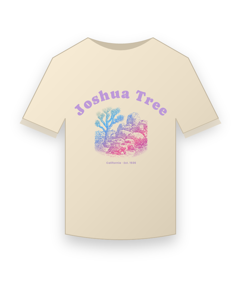 Joshua Tree Joshua Tree & Tortoise Classic Tee