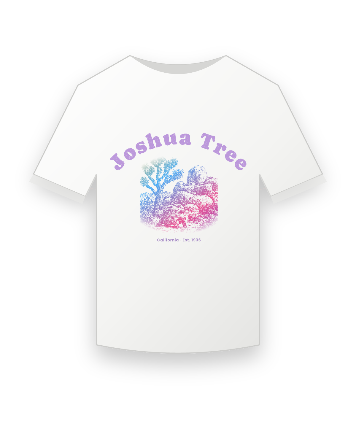 Joshua Tree Joshua Tree & Tortoise Youth Tee in White