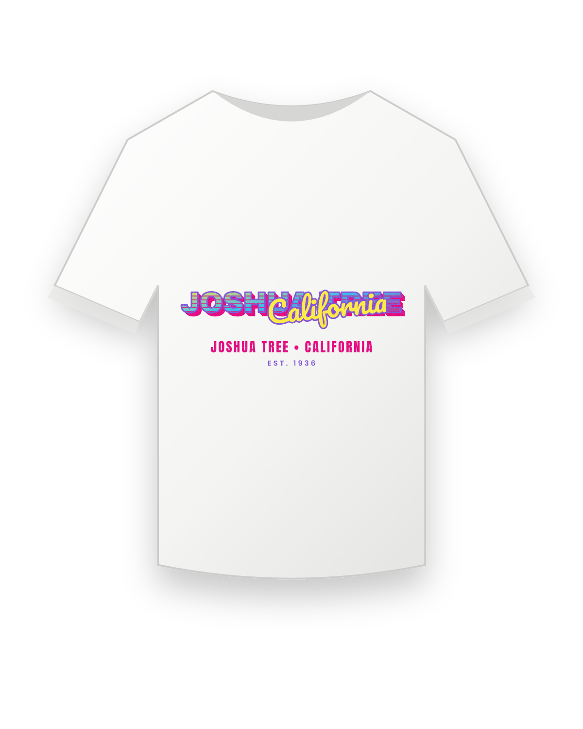 Joshua Tree Music TV Youth Tee in White
