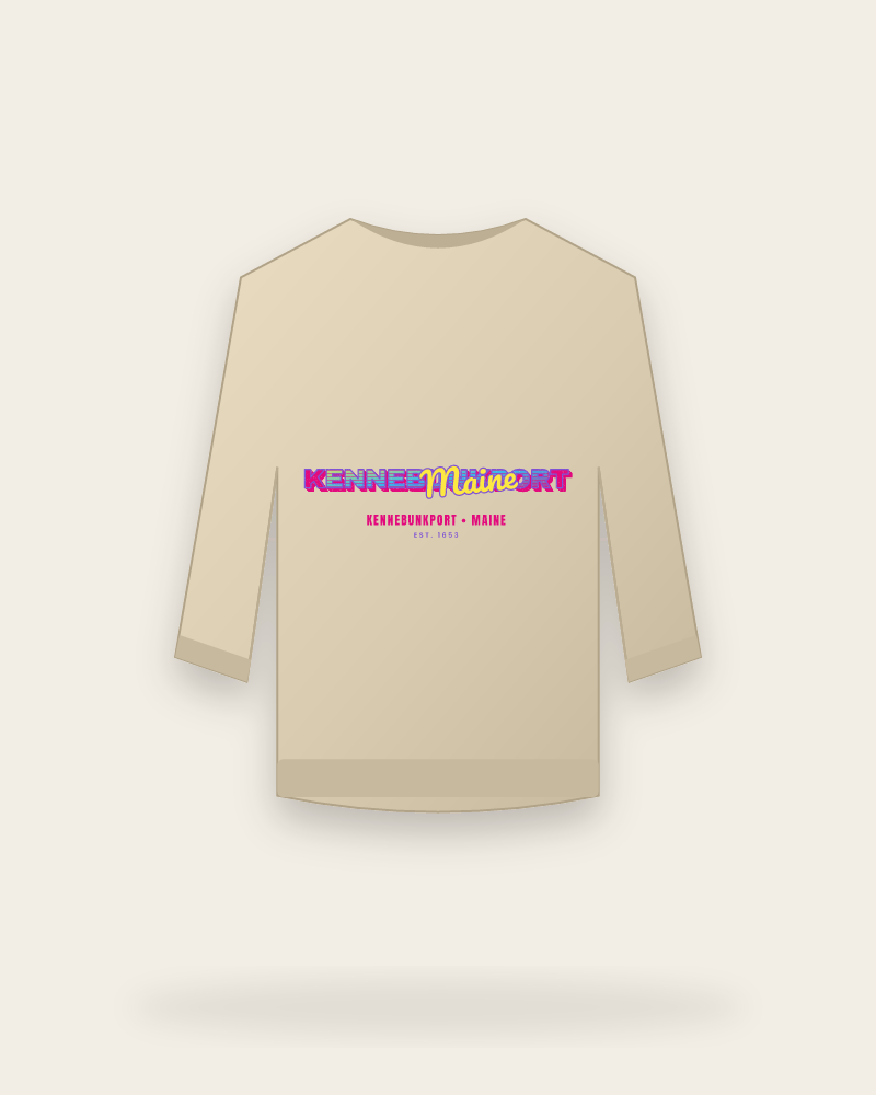 Kennebunkport Music TV Crewneck Sweatshirt