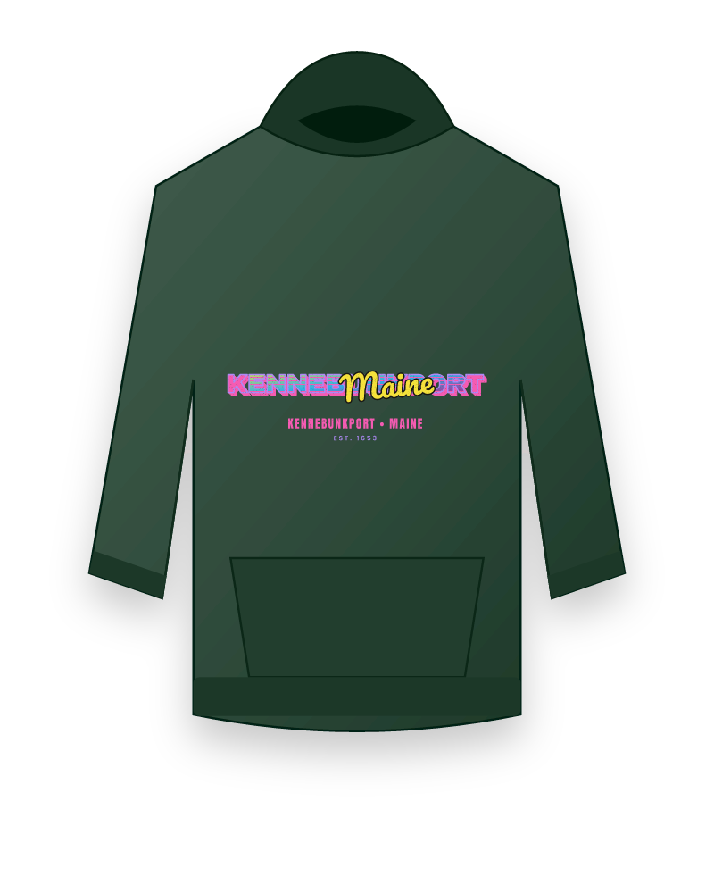 Kennebunkport Music TV Hooded Sweatshirt