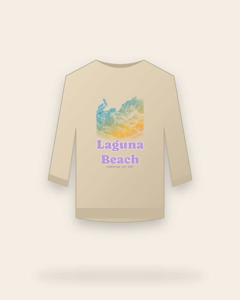 Laguna Beach Sea Lion Cove Crewneck Sweatshirt
