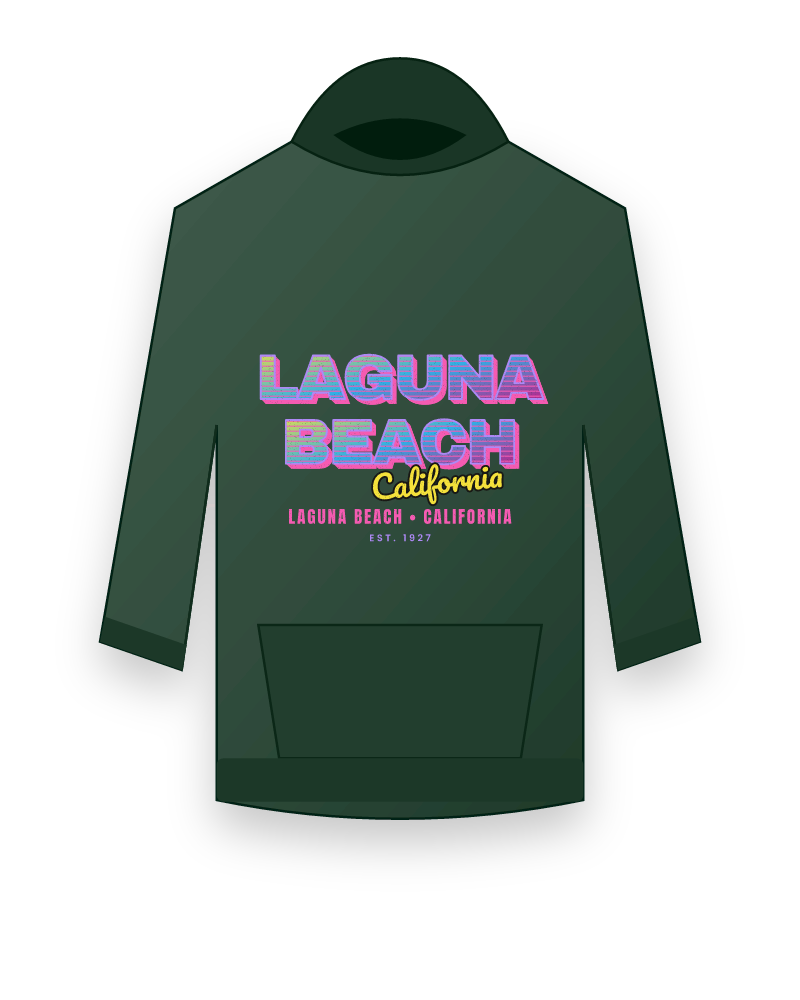 Laguna Beach Music TV Hooded Sweatshirt
