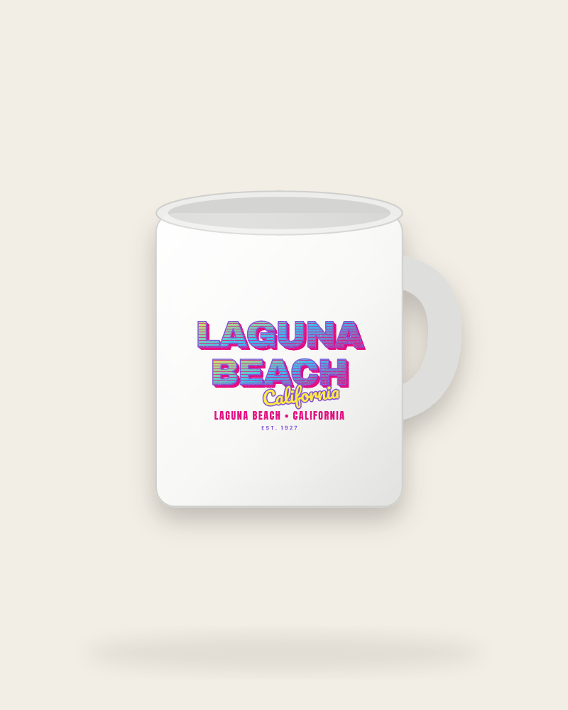 Laguna Beach Music TV Ceramic Mug 11oz