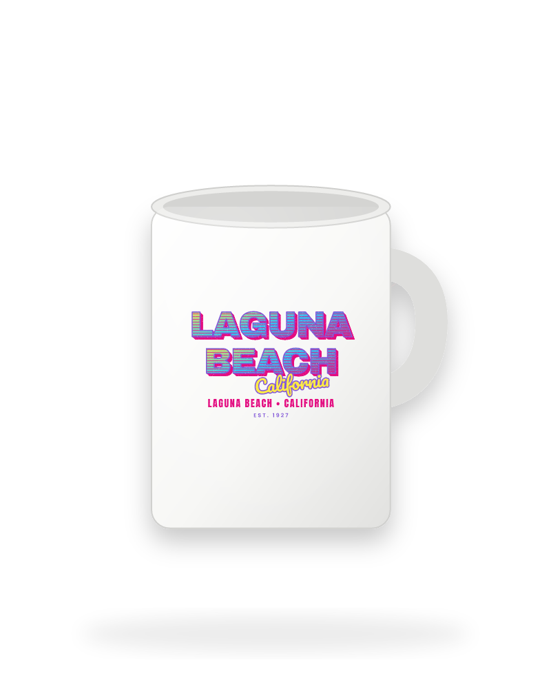 Laguna Beach Music TV Ceramic Mug 15oz
