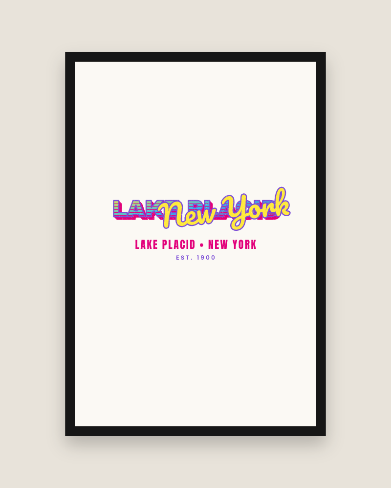Lake Placid Music TV Matte Poster