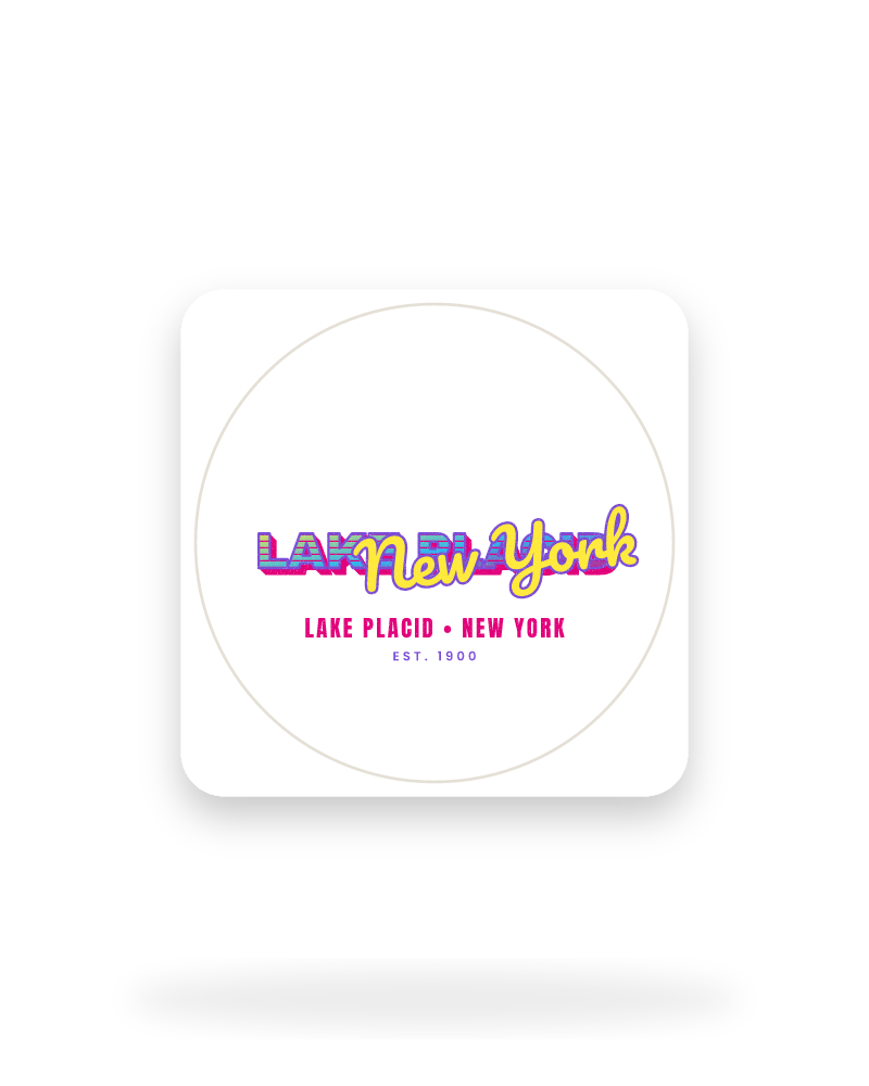 Lake Placid Music TV Kiss-Cut Sticker
