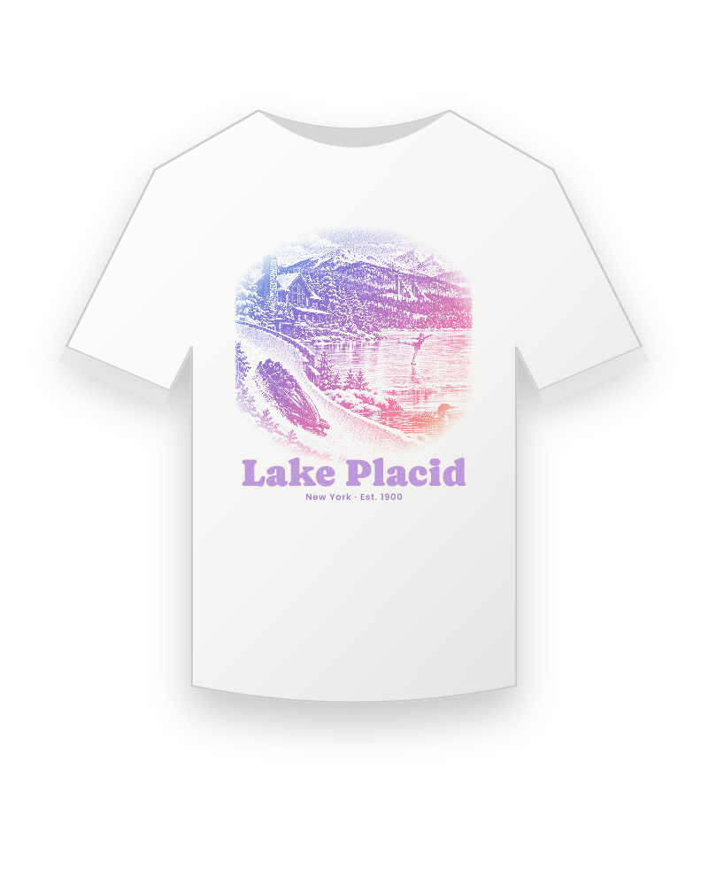 Lake Placid Winter Village Youth Tee
