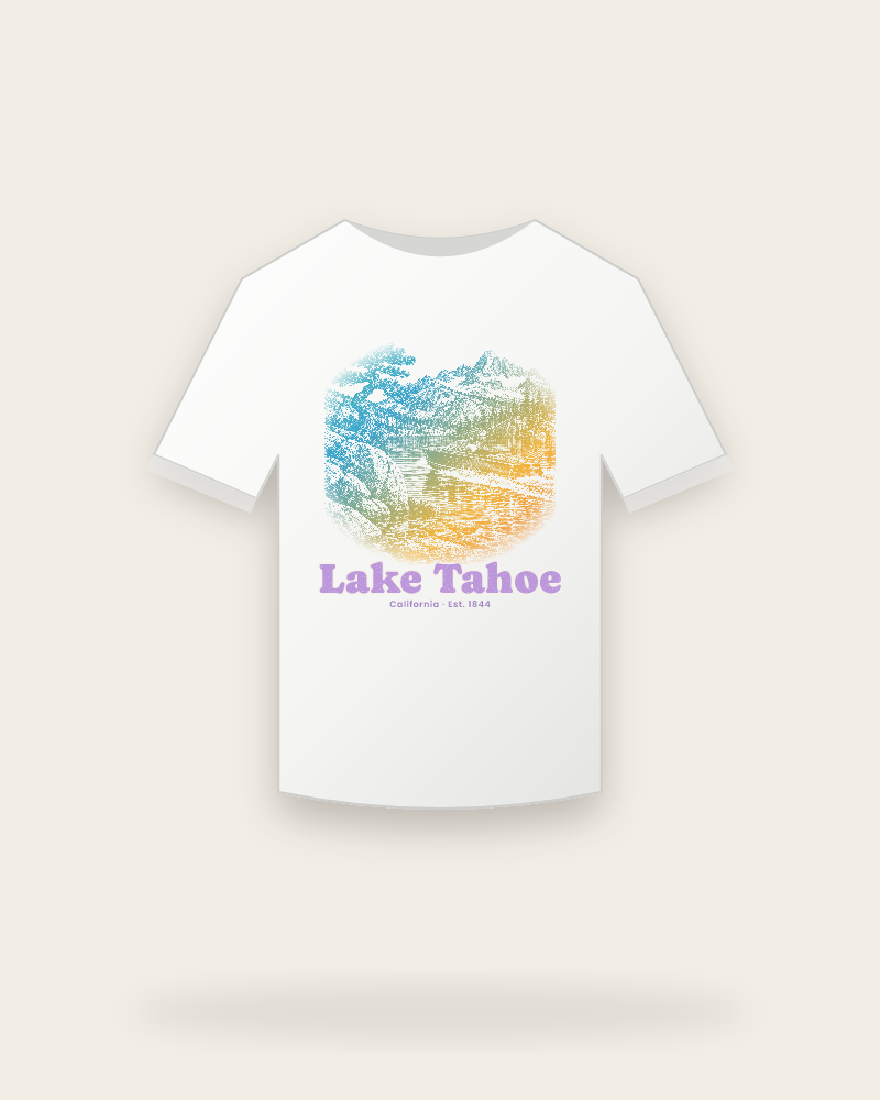 Lake Tahoe Wooden Boat Youth Tee