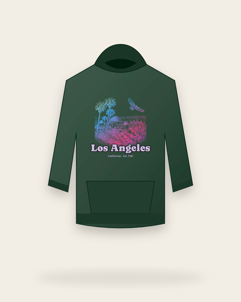 Los Angeles Griffith Observatory Hooded Sweatshirt