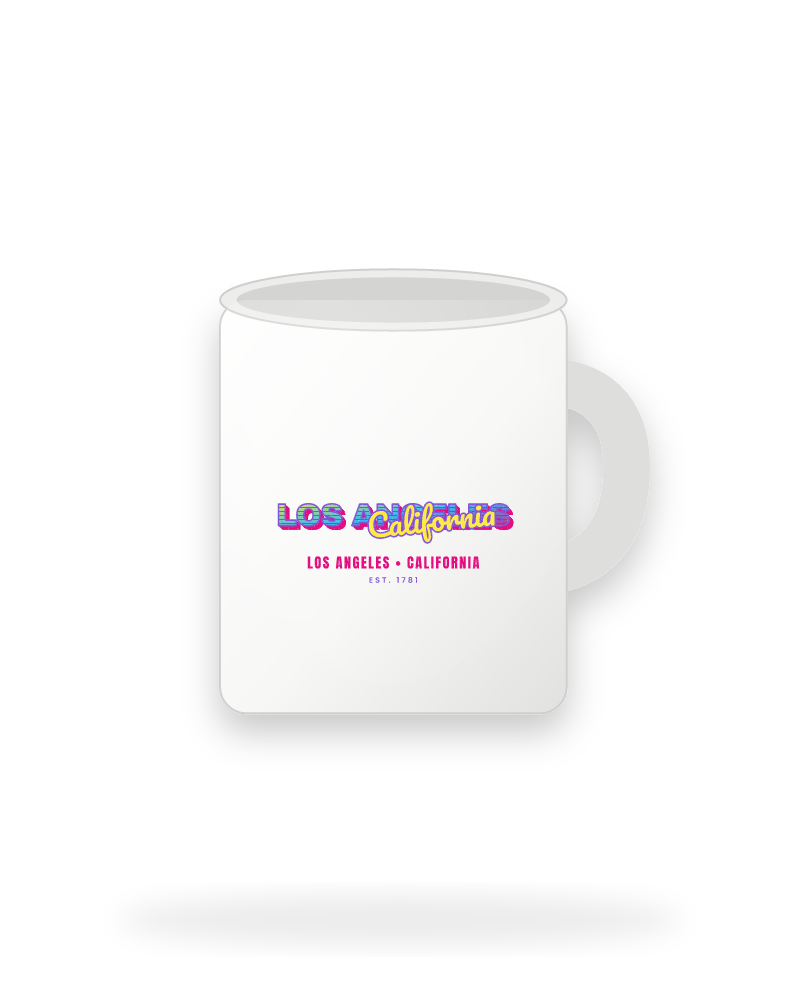 Los Angeles Music TV Ceramic Mug 11oz