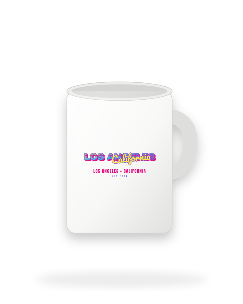 Los Angeles Music TV Ceramic Mug 15oz