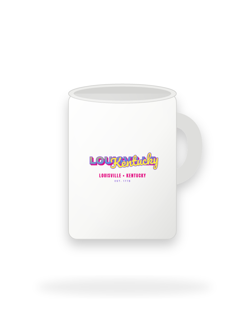 Louisville Music TV Ceramic Mug 15oz