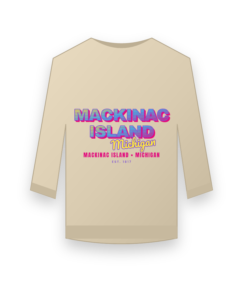 Mackinac Island Music TV Crewneck Sweatshirt