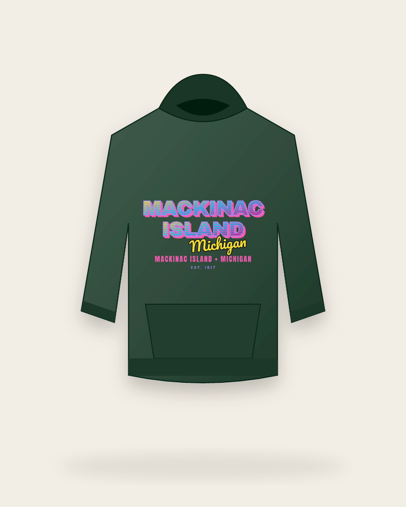 Mackinac Island Music TV Hooded Sweatshirt