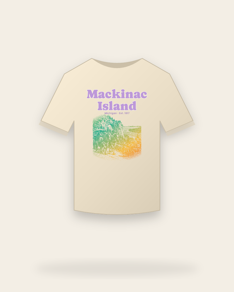 Mackinac Island Horse Carriage Classic Tee
