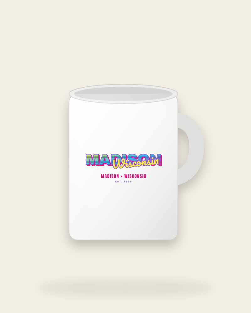 Madison Music TV Ceramic Mug 15oz