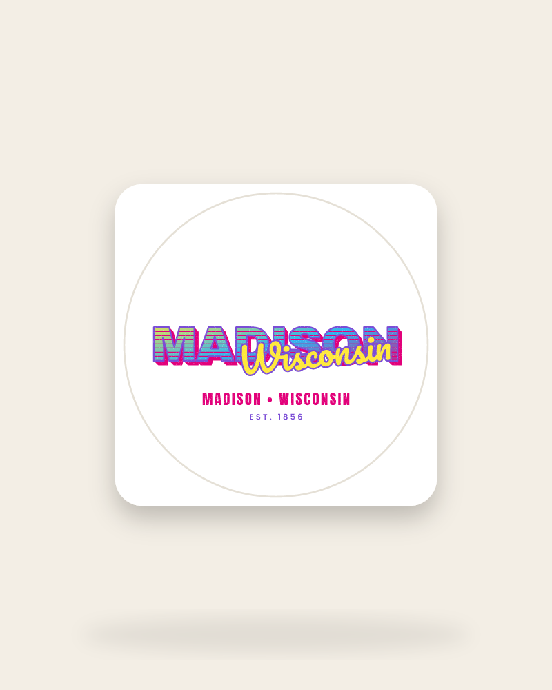 Madison Music TV Kiss-Cut Sticker