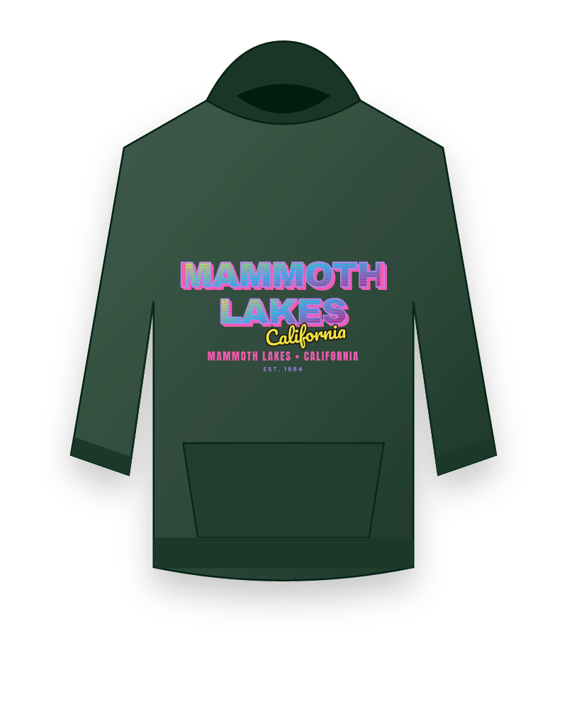Mammoth Lakes Music TV Hooded Sweatshirt