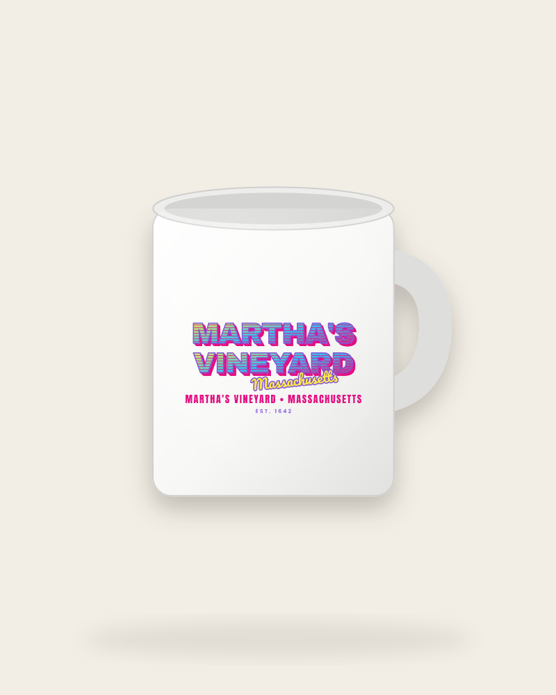 Martha's Vineyard Music TV Ceramic Mug 11oz